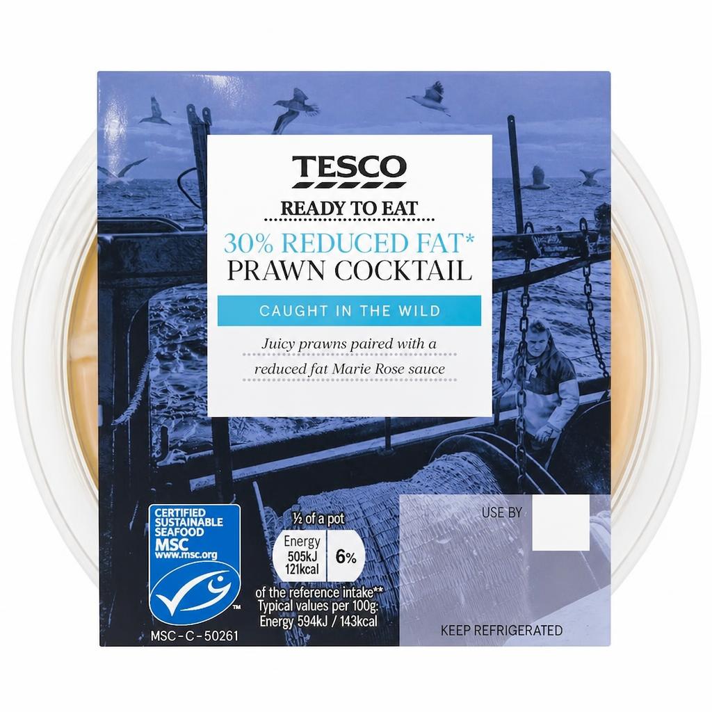 Tesco 30% Reduced Fat Prawn Cocktail 170G