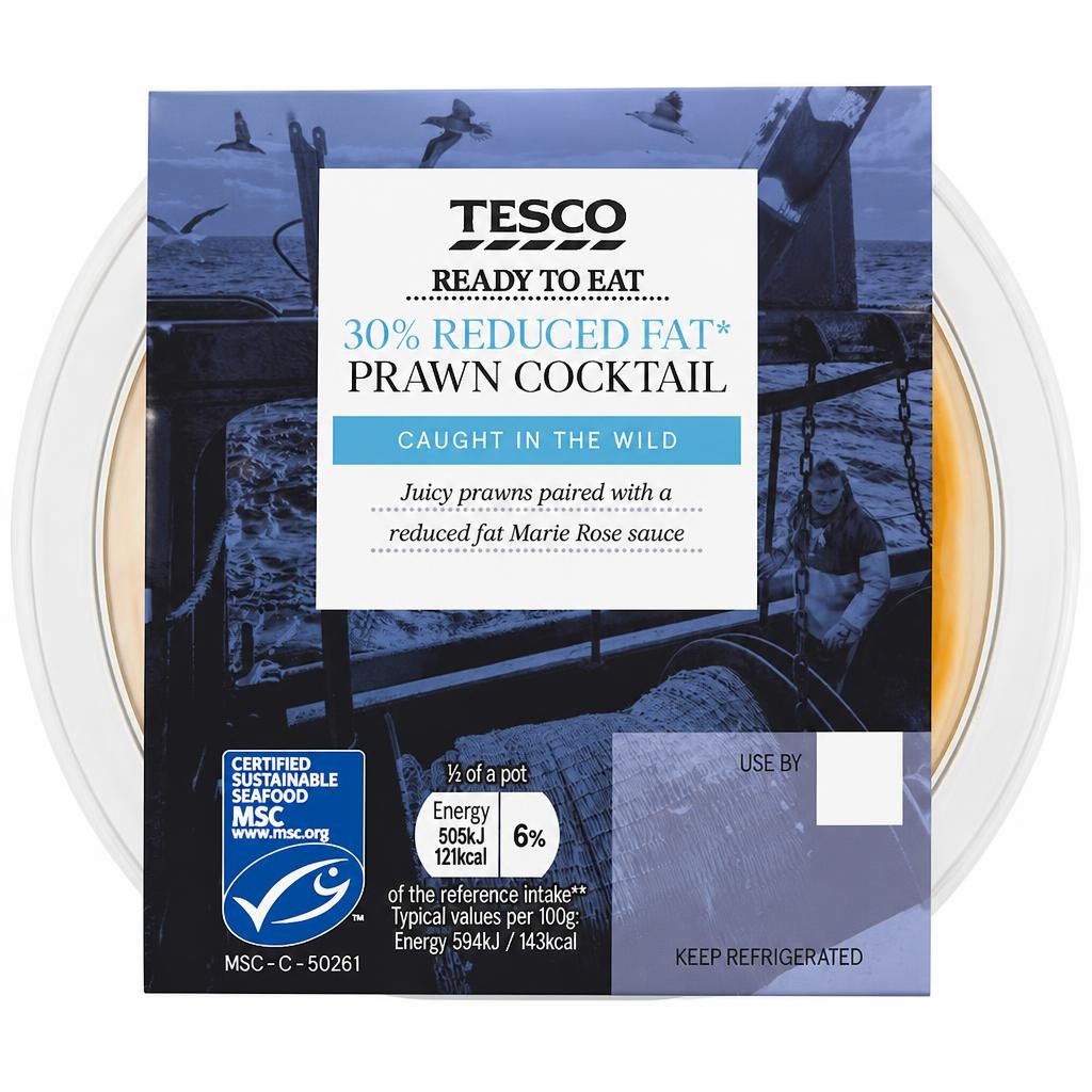 Tesco 30% Reduced Fat Prawn Cocktail 170G
