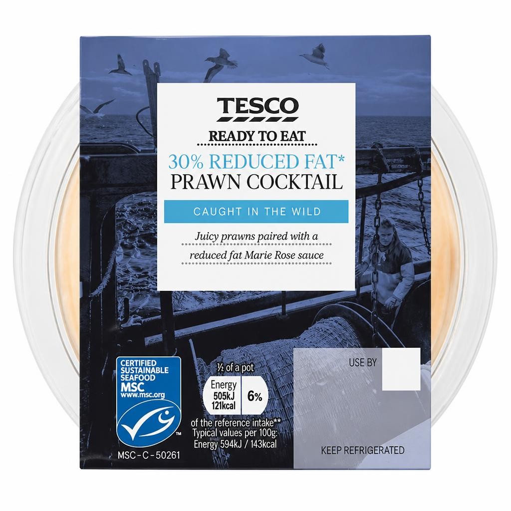Tesco 30% Reduced Fat Prawn Cocktail 170G