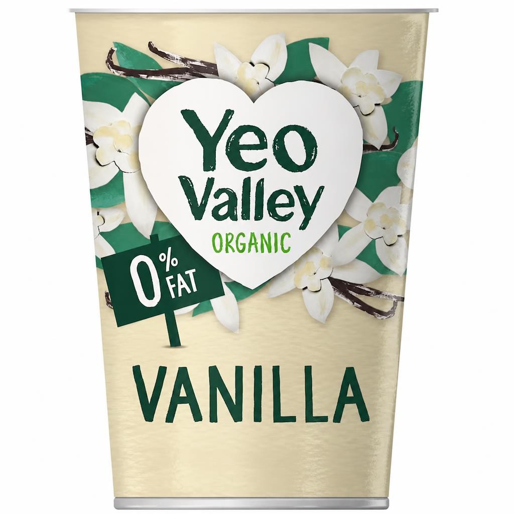 Yeo Valley 0% Fat Vanilla Yogurt 450G