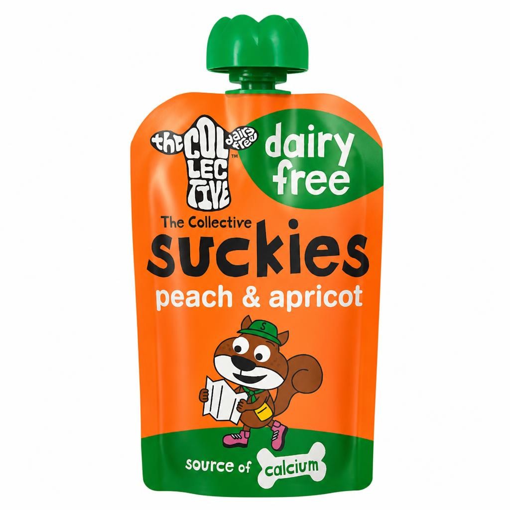 The Collective Dairy Free Suckies - Peach & Apricot 85g