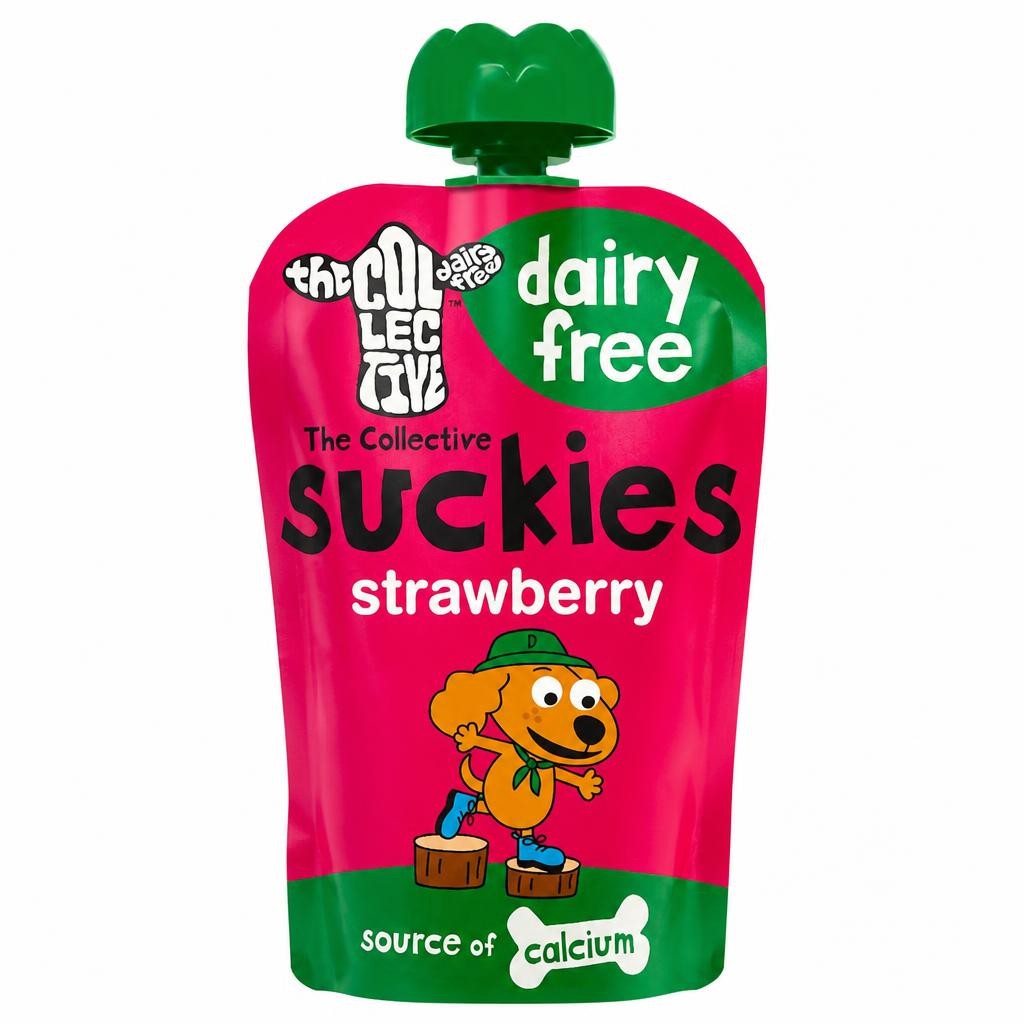 The Collective Dairy Free Suckies - Strawberry 85g