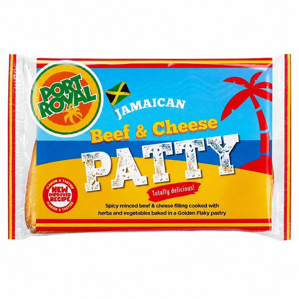 Royal Port Beef & Cheese Patty 140G