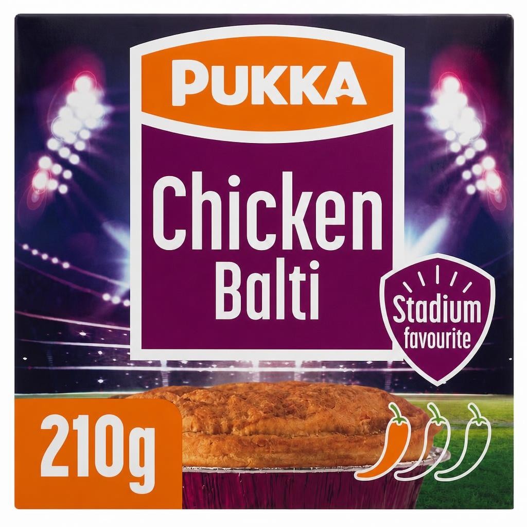 Pukka Chicken Balti Pie