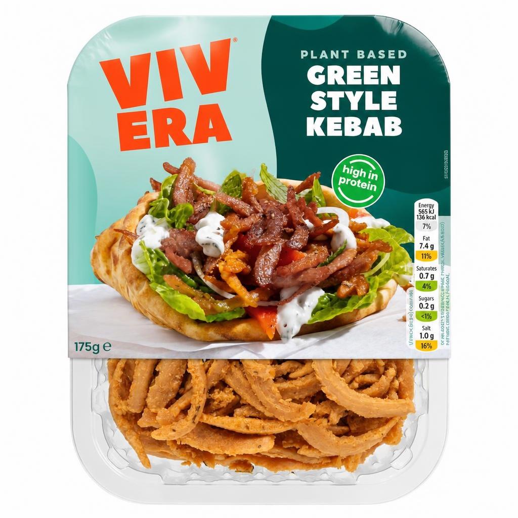 Vivera Veggie Greek Kebab 175G