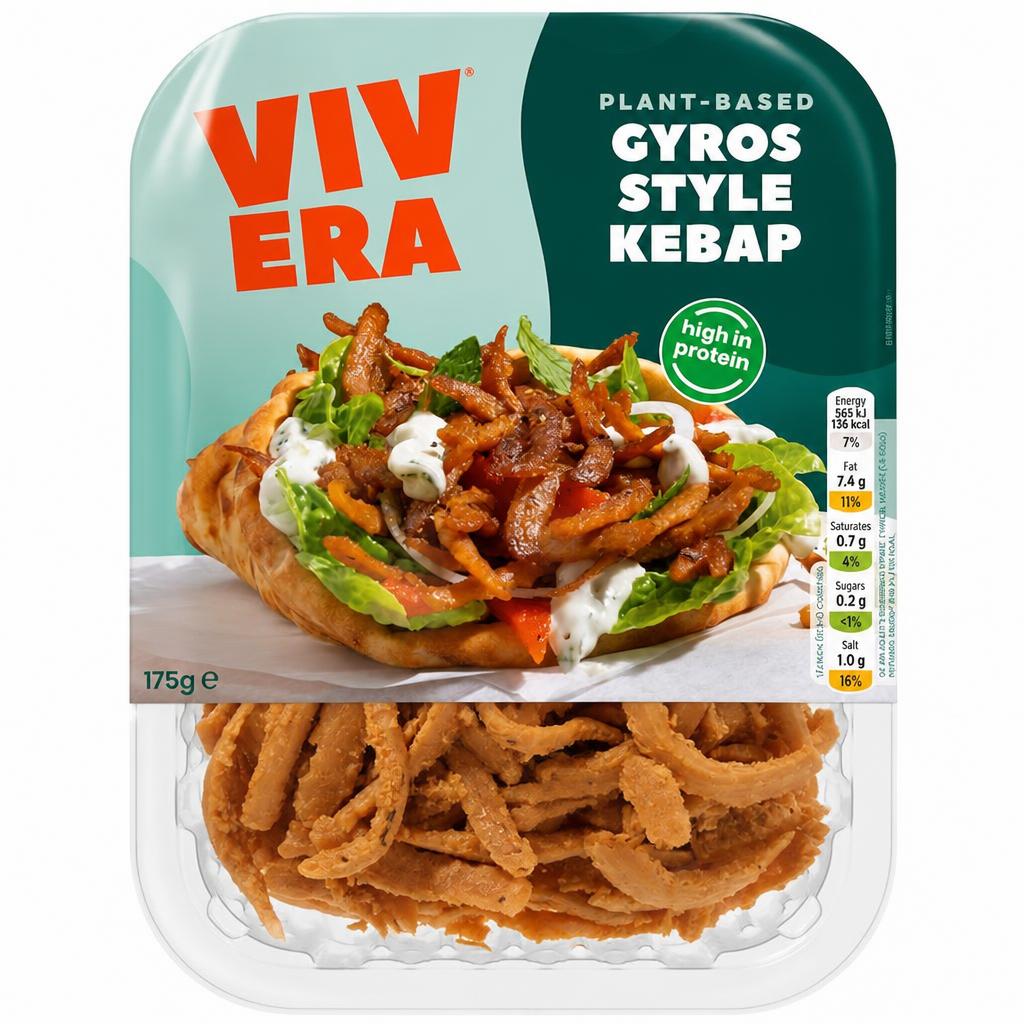 Vivera Veggie Greek Kebab 175G