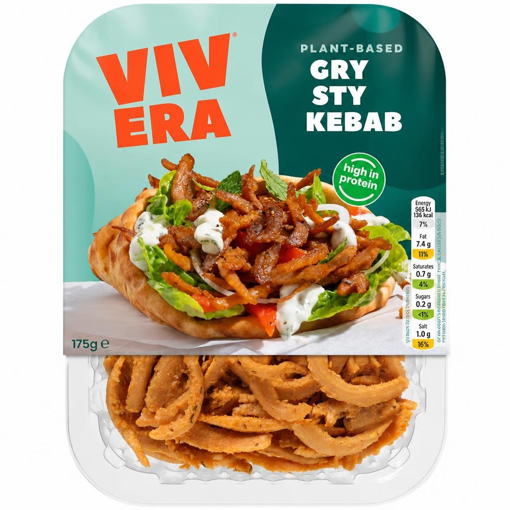 Vivera Veggie Greek Kebab 175G