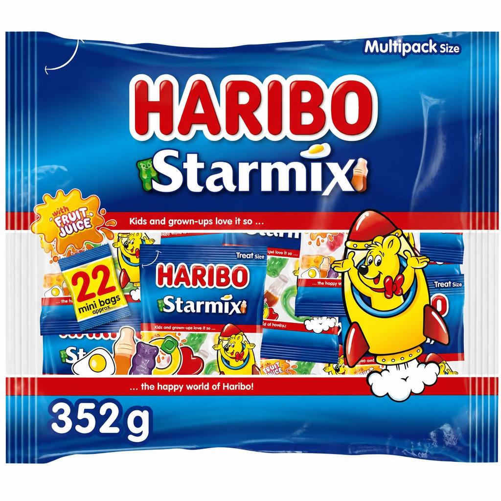 Haribo Starmix Multi Pack 352G