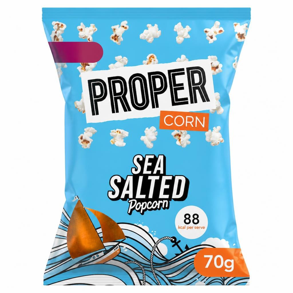 Proper Sea Salted Popcorn 70g