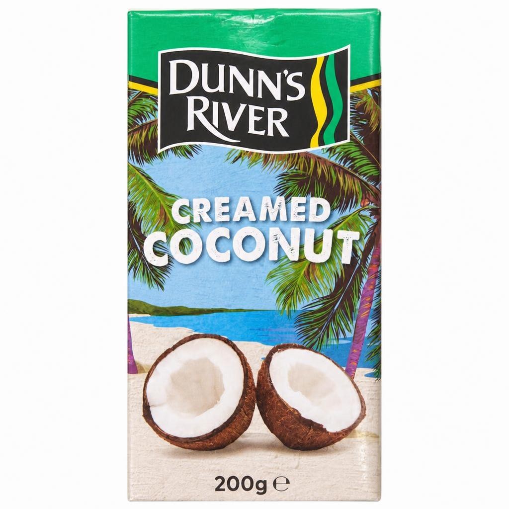 Dunns River Creamed Coconut 200G