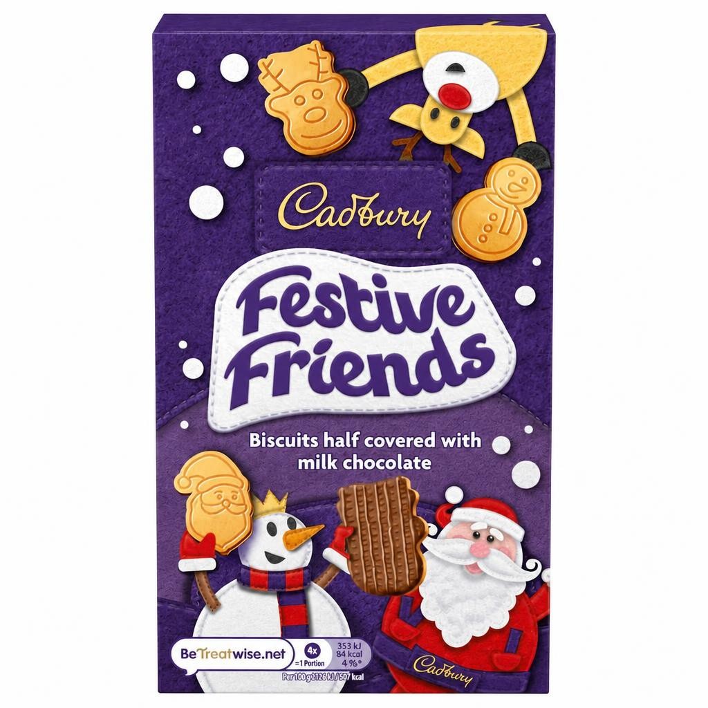 Cadbury Festive Friends 150G 12Ca