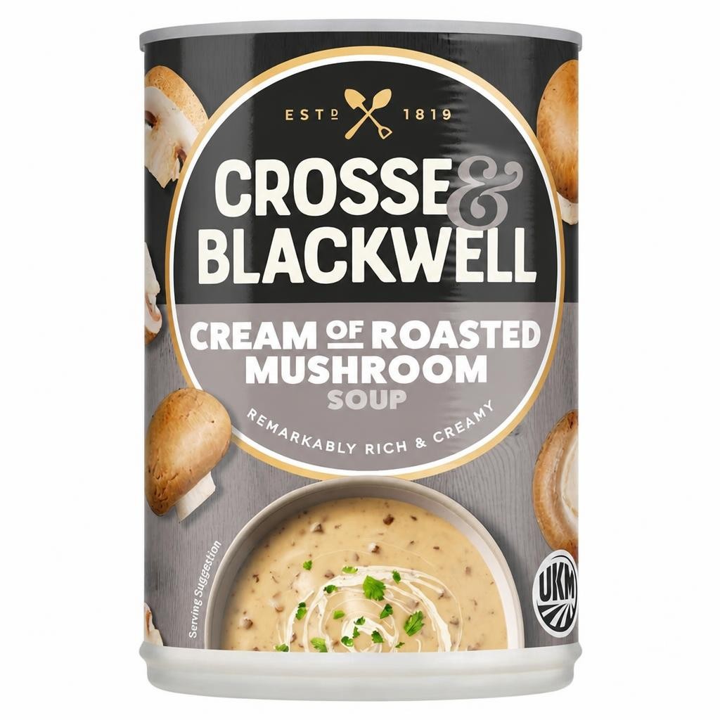 Crosse And Blackwell Cream Of Mushroom Soup 400G