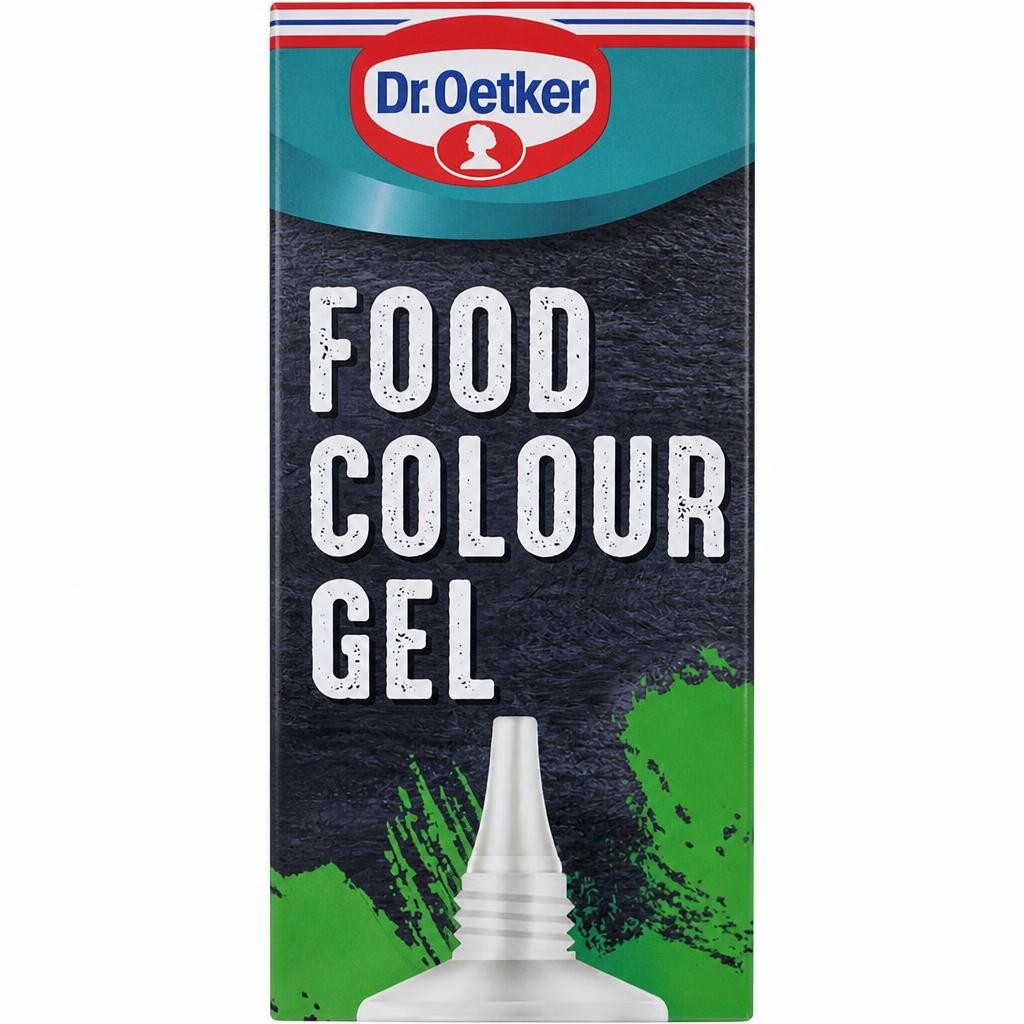 Dr. Oetker Extra Strong Food Colour Gel - Green 15g