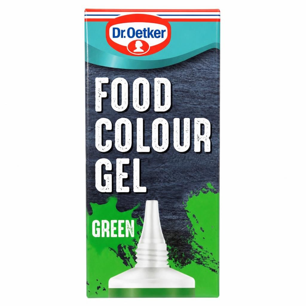 Dr. Oetker Extra Strong Food Colour Gel - Green 15g