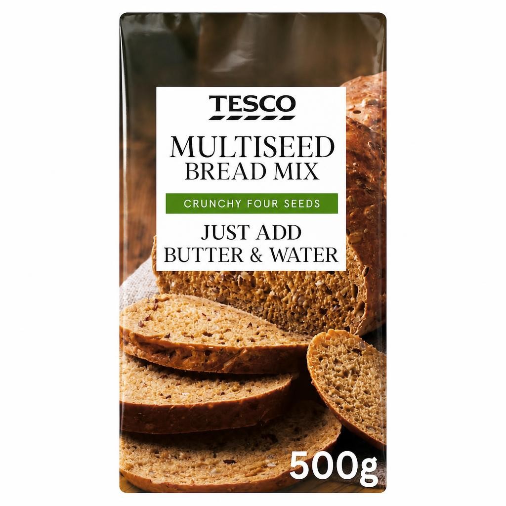 Tesco Multiseed Bread Mix 500G