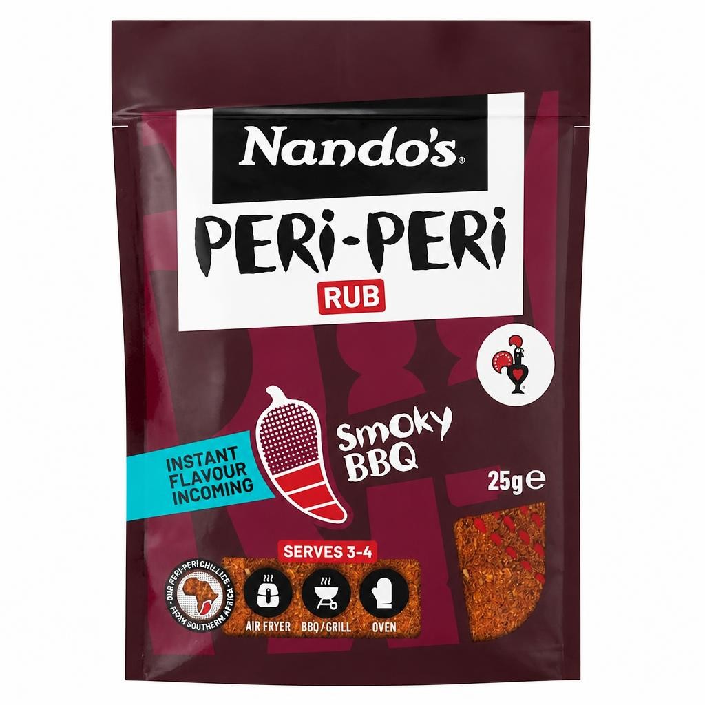 Nando's Peri Peri Rub Bbq 25G
