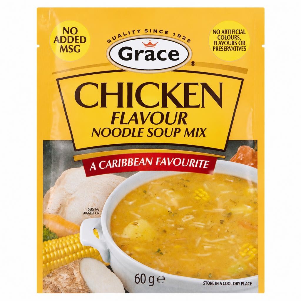 Grace Chicken Flavour Noodle Soup Mix 60G