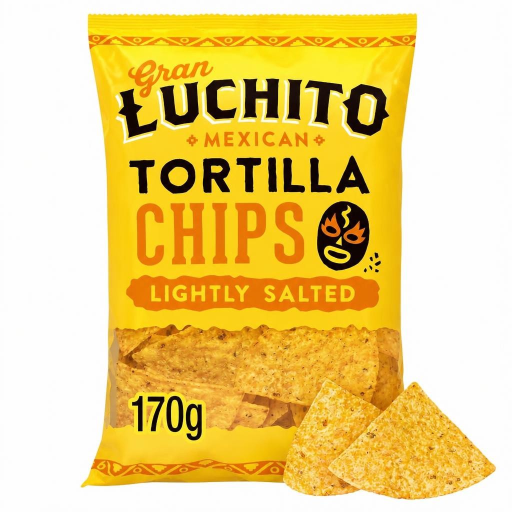 Gran Luchito Lightly Salted Tortilla Chips 170G