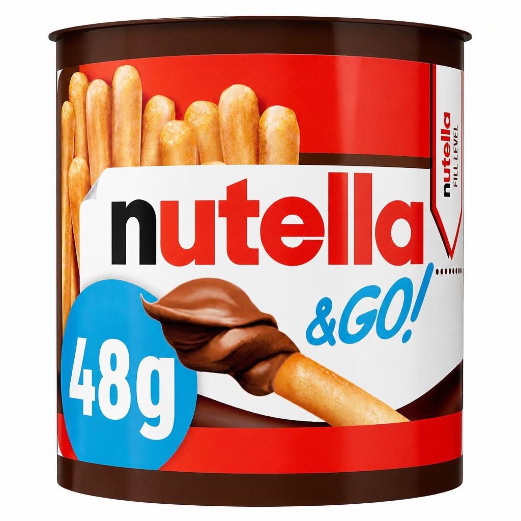 Nutella & Go! Hazelnut Chocolate Spread and Breadsticks Snack Pot 1 x 48g