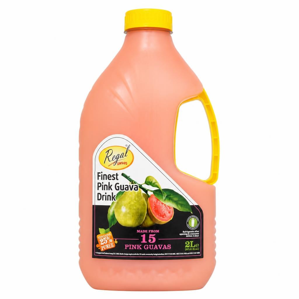 Regal Siprus Pink Guava Nectar 2 Litres