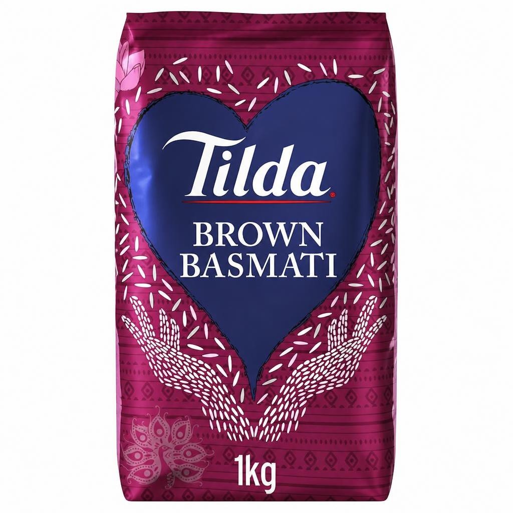 Tilda Brown Basmati Rice 1Kg