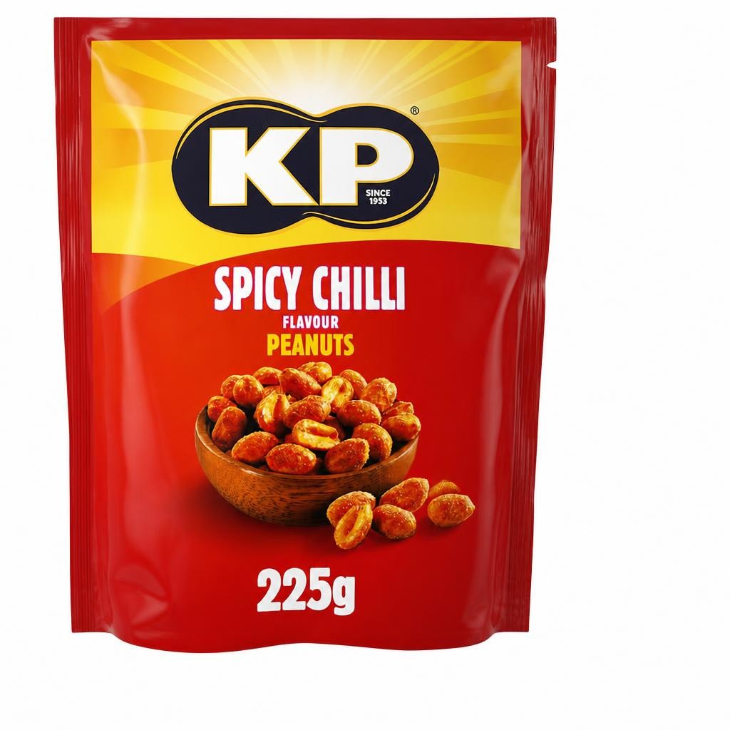 Kp Chilli Peanuts 225G