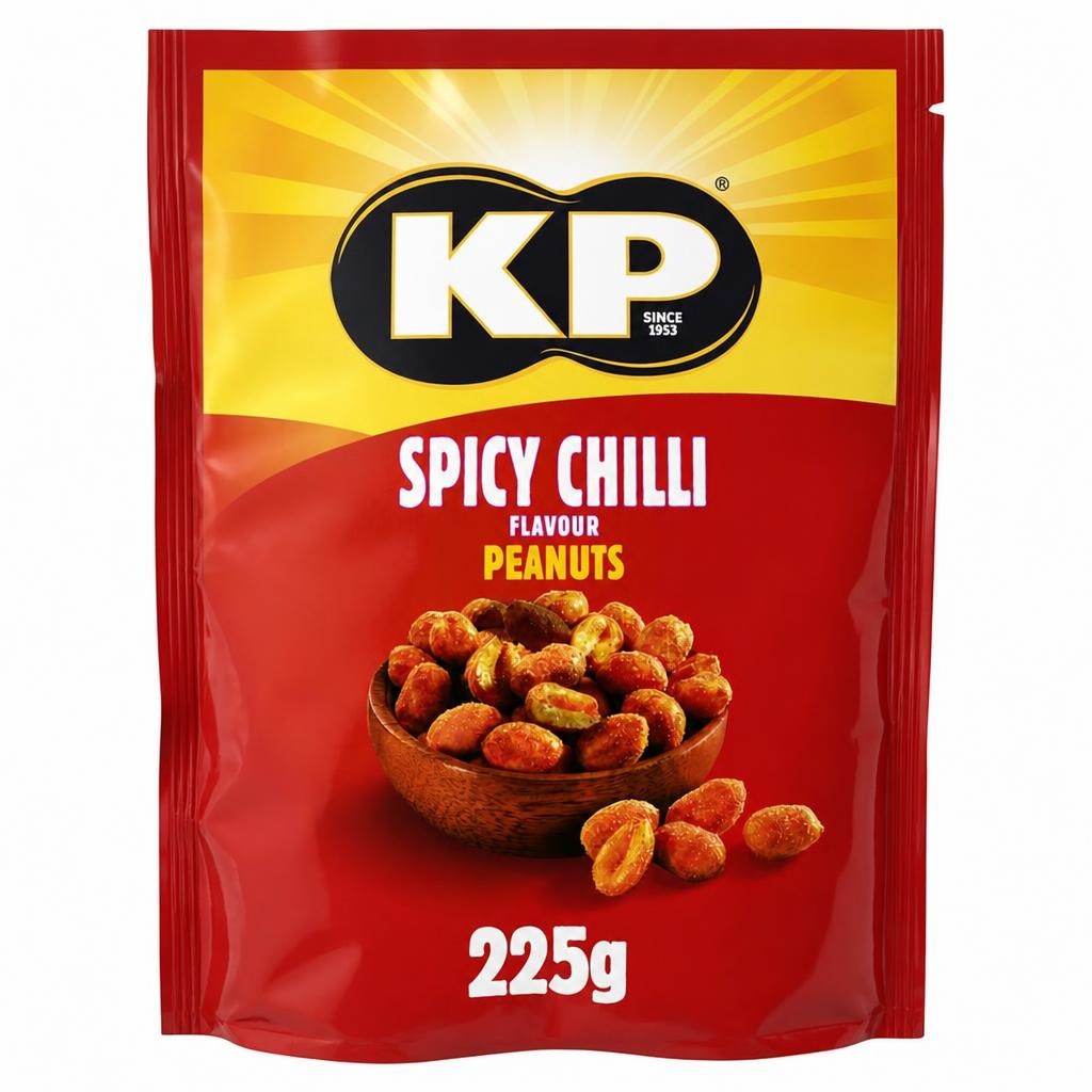 Kp Chilli Peanuts 225G