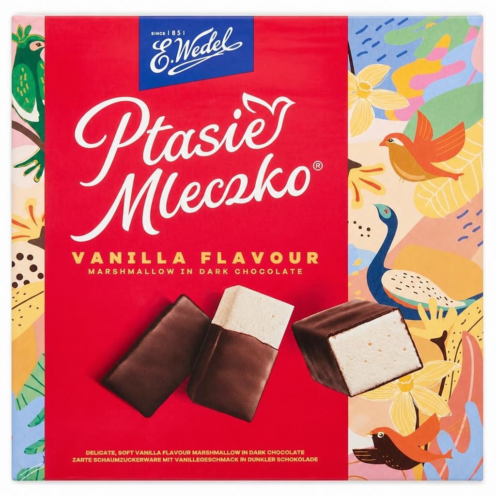 Wedel Vanilla Marshmallow in Dark Chocolate 340g