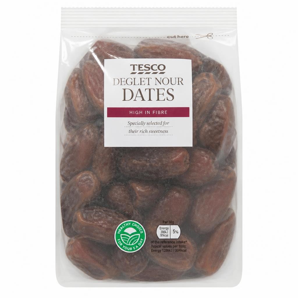 Tesco Deglet Nour Dates 500g