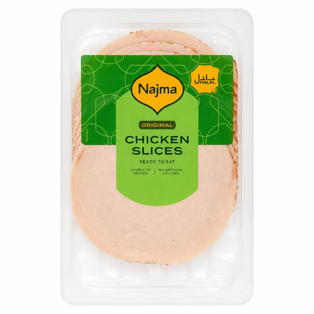 Najma Halal Sliced Chicken Breast 150G