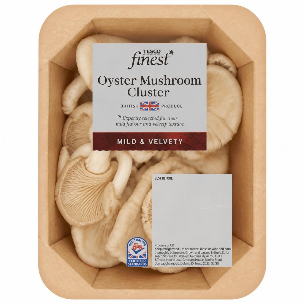Tesco Finest Oyster Mushroom Cluster 150G
