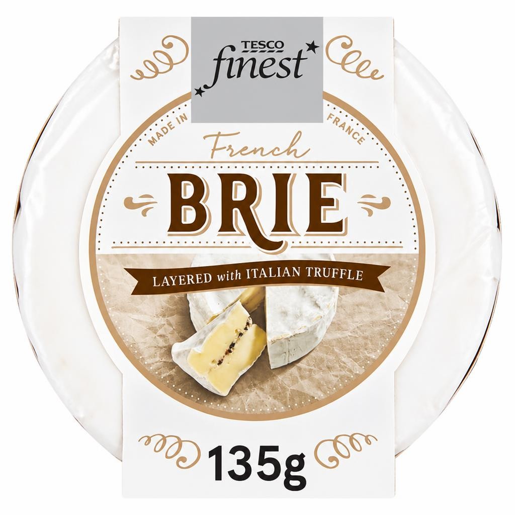 Tesco Finest French Brie With Truffle 135G
