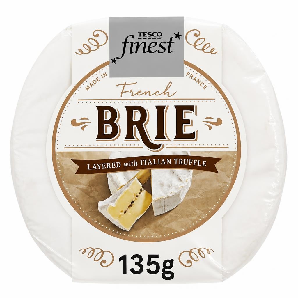 Tesco Finest French Brie With Truffle 135G