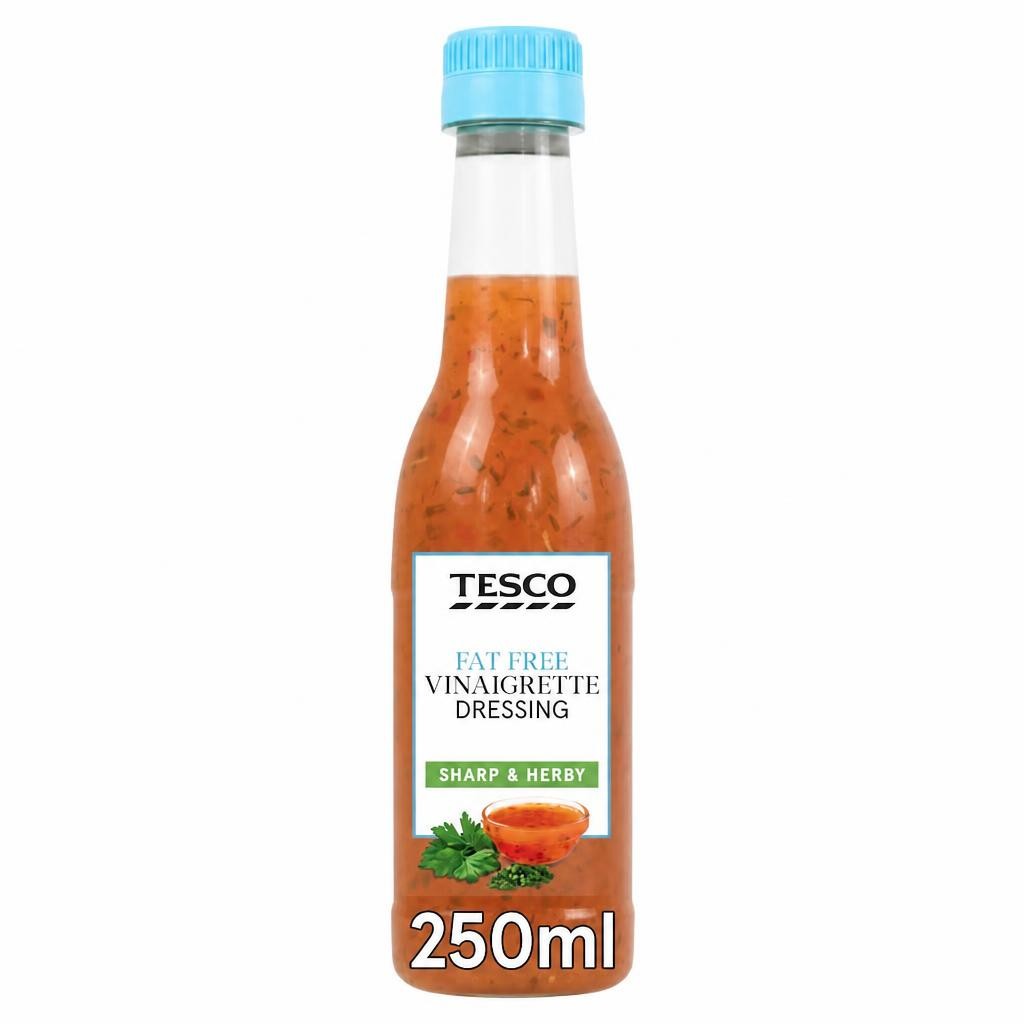 Tesco Fat Free Vinaigrette Dressing 250Ml