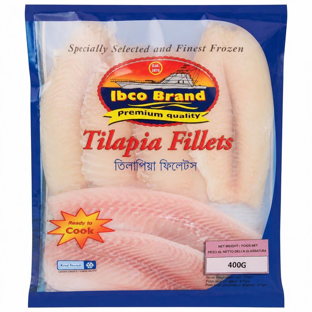 Ibco Tilapia Fillets 400G