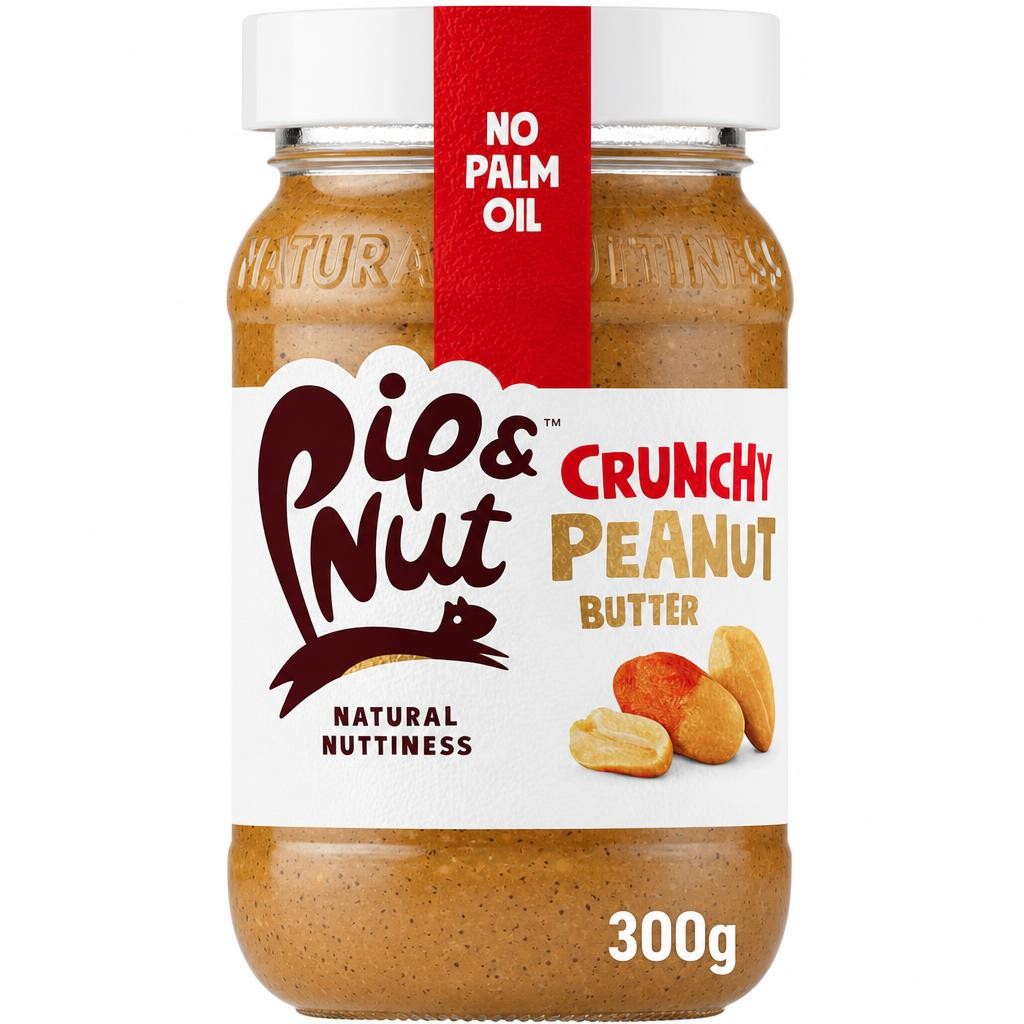 Pip & Nut Crunchy Peanut Butter 300G