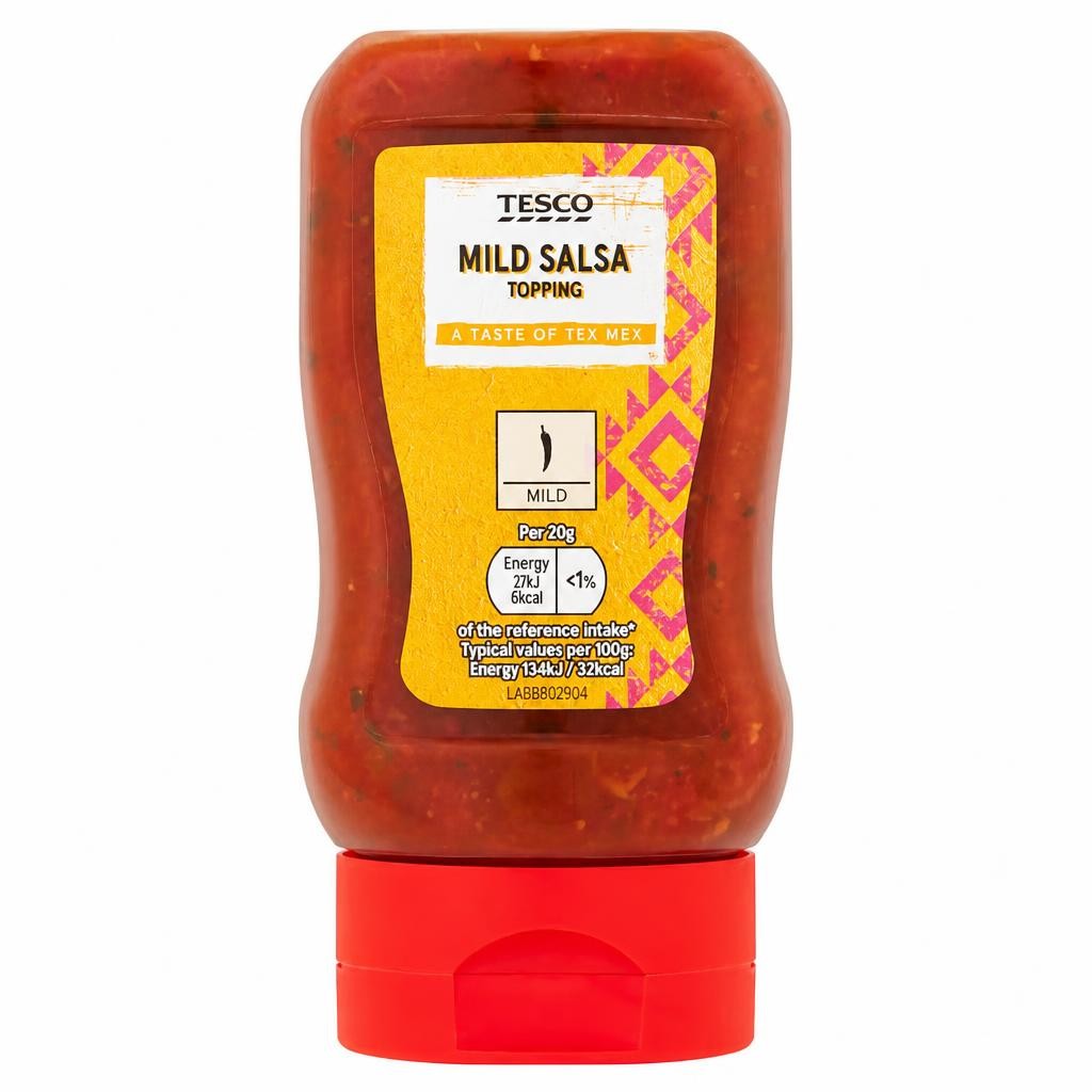 Tesco Mild Salsa Topping 290G
