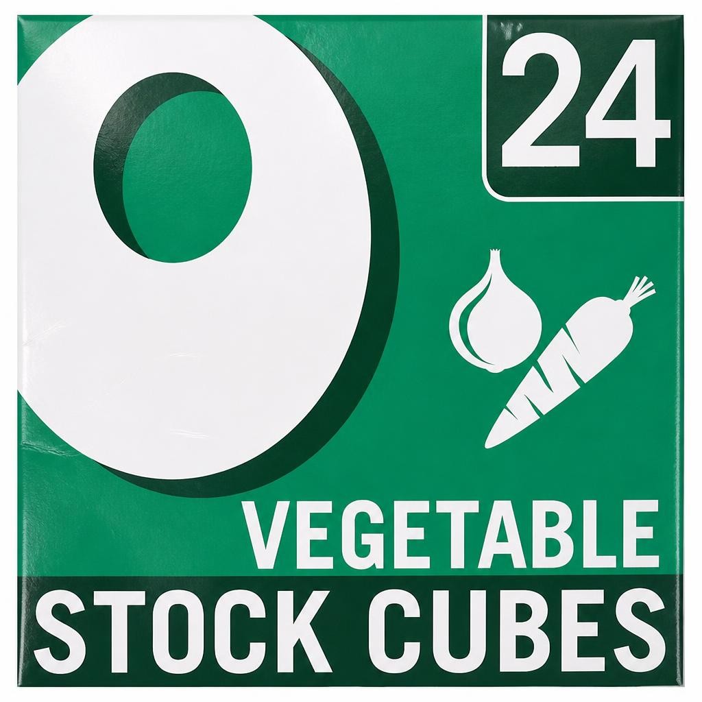 Oxo Vegetable Stock Cubes 24 Pack 142g