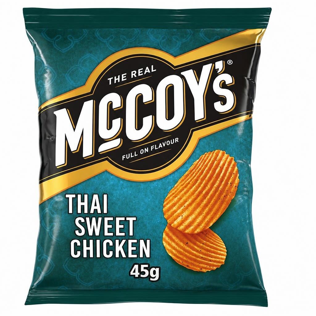 Mccoy's Thai Sweet Chicken Grab Bag Crisps 45G
