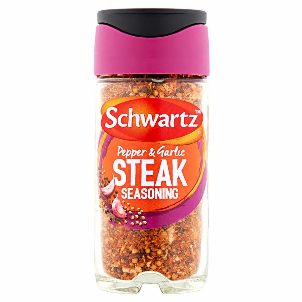 Schwartz Pepper & garlic Steak Seasoning 46g