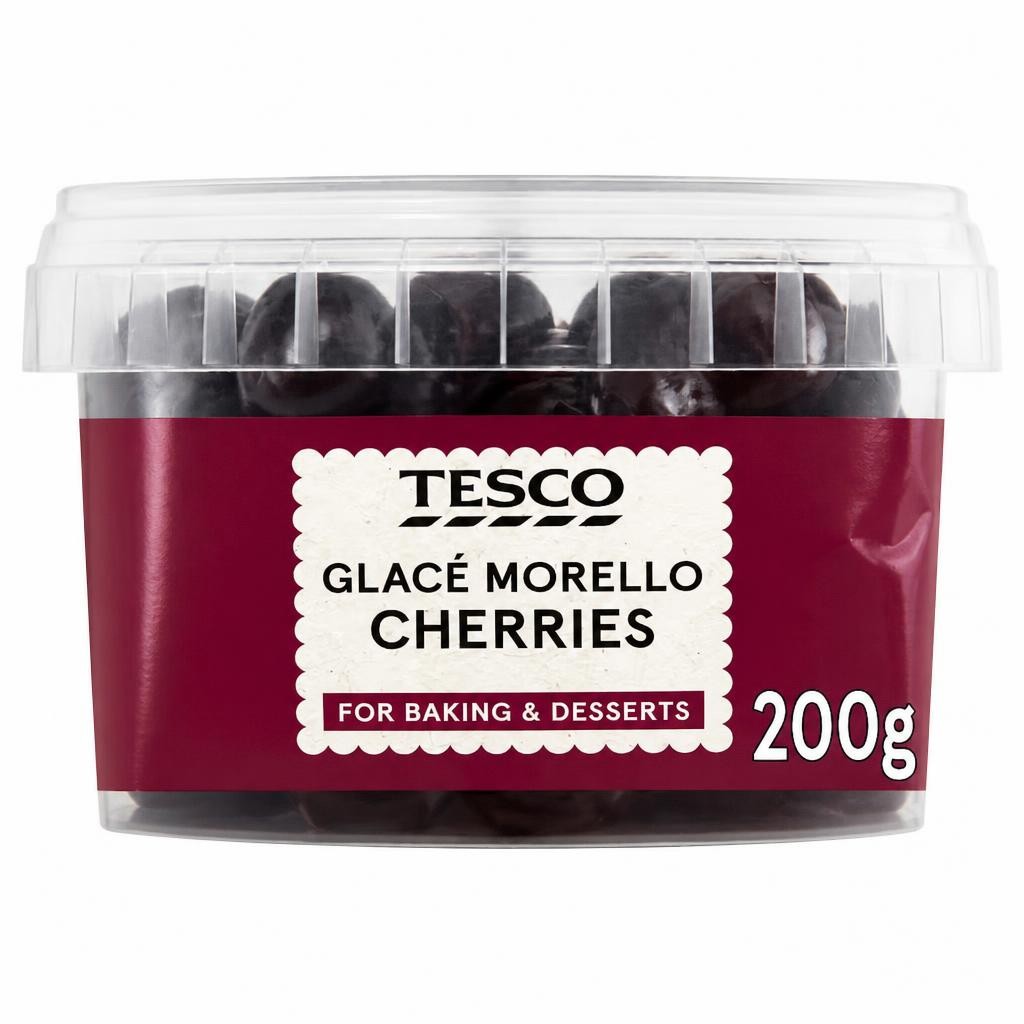 Tesco Glace Morello Cherries 200G