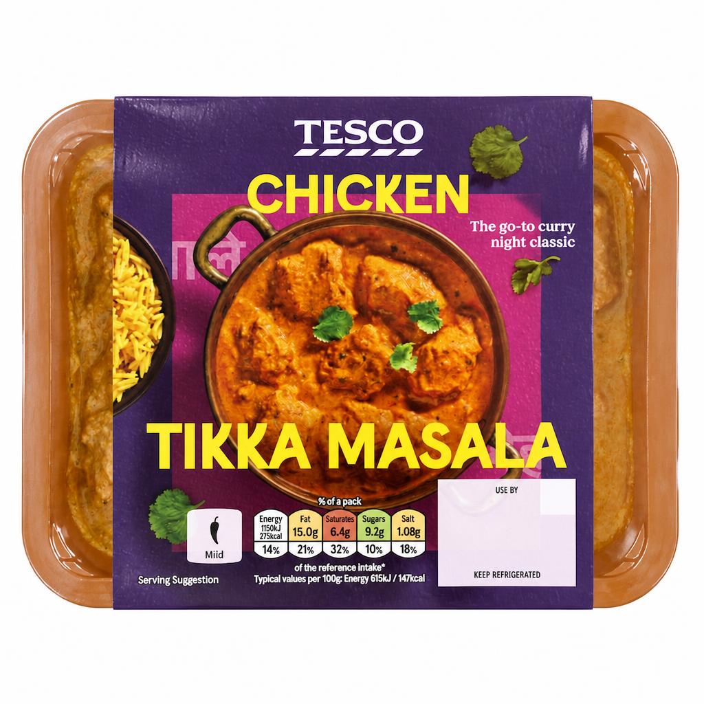 Tesco Chicken Tikka Masala 400G