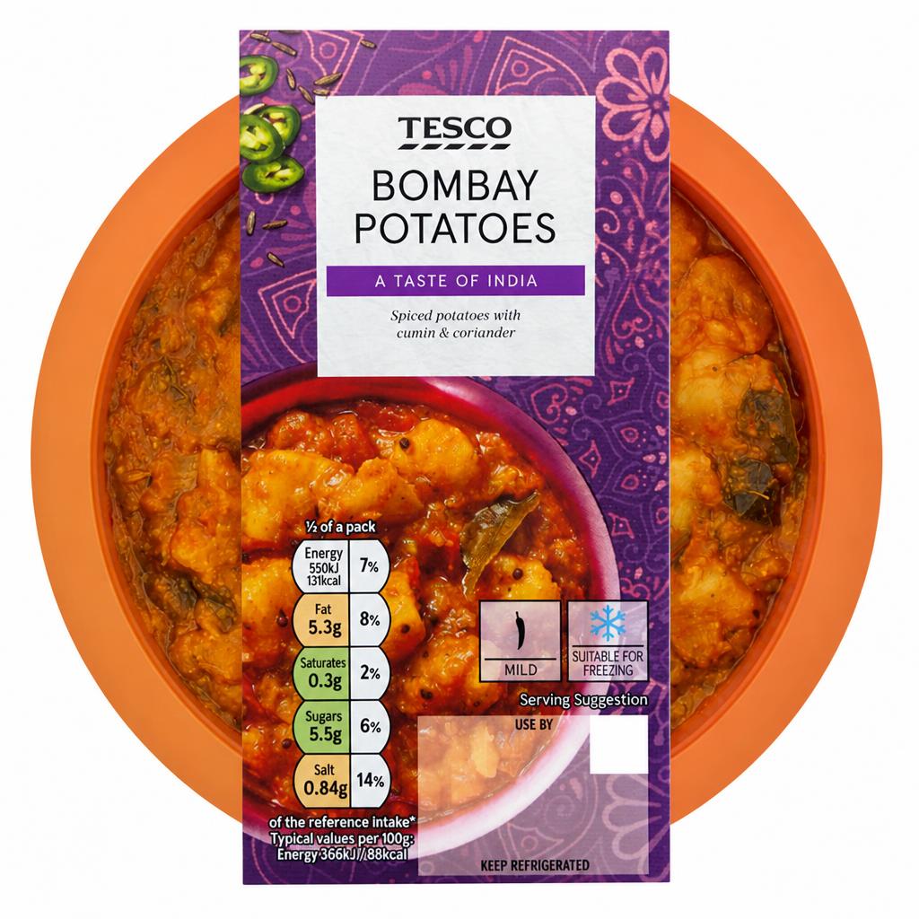 Tesco Bombay Potatoes 300g