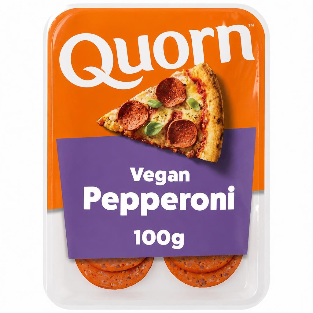 Quorn Vegan Pepperoni Slices 100G