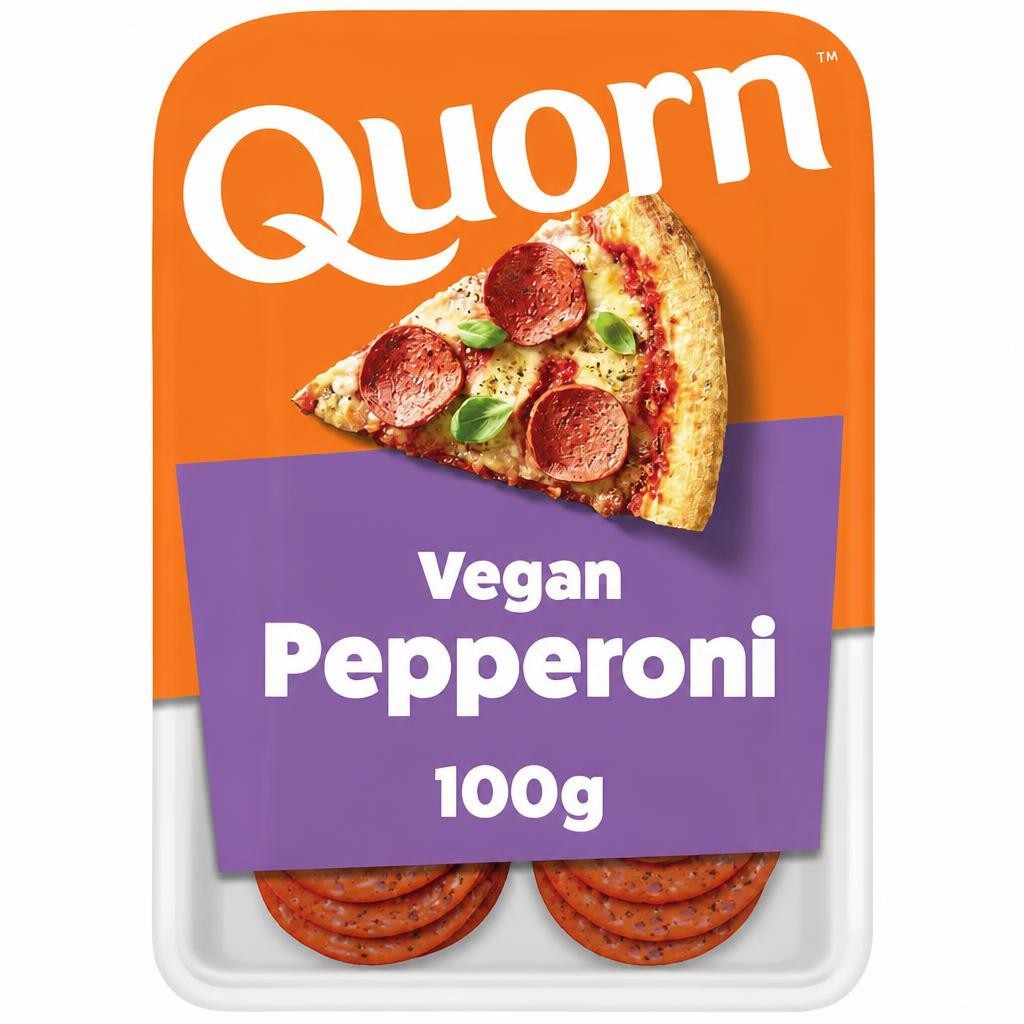 Quorn Vegan Pepperoni Slices 100G