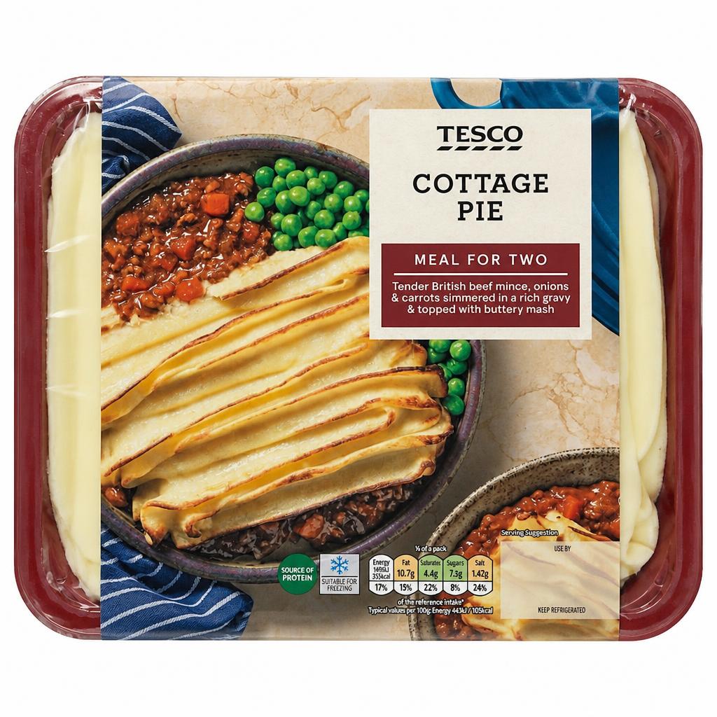Tesco Cottage Pie 750G