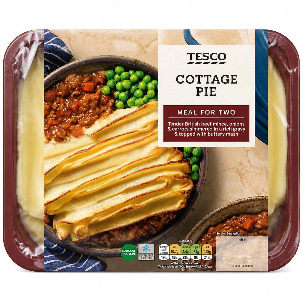 Tesco Cottage Pie 750G