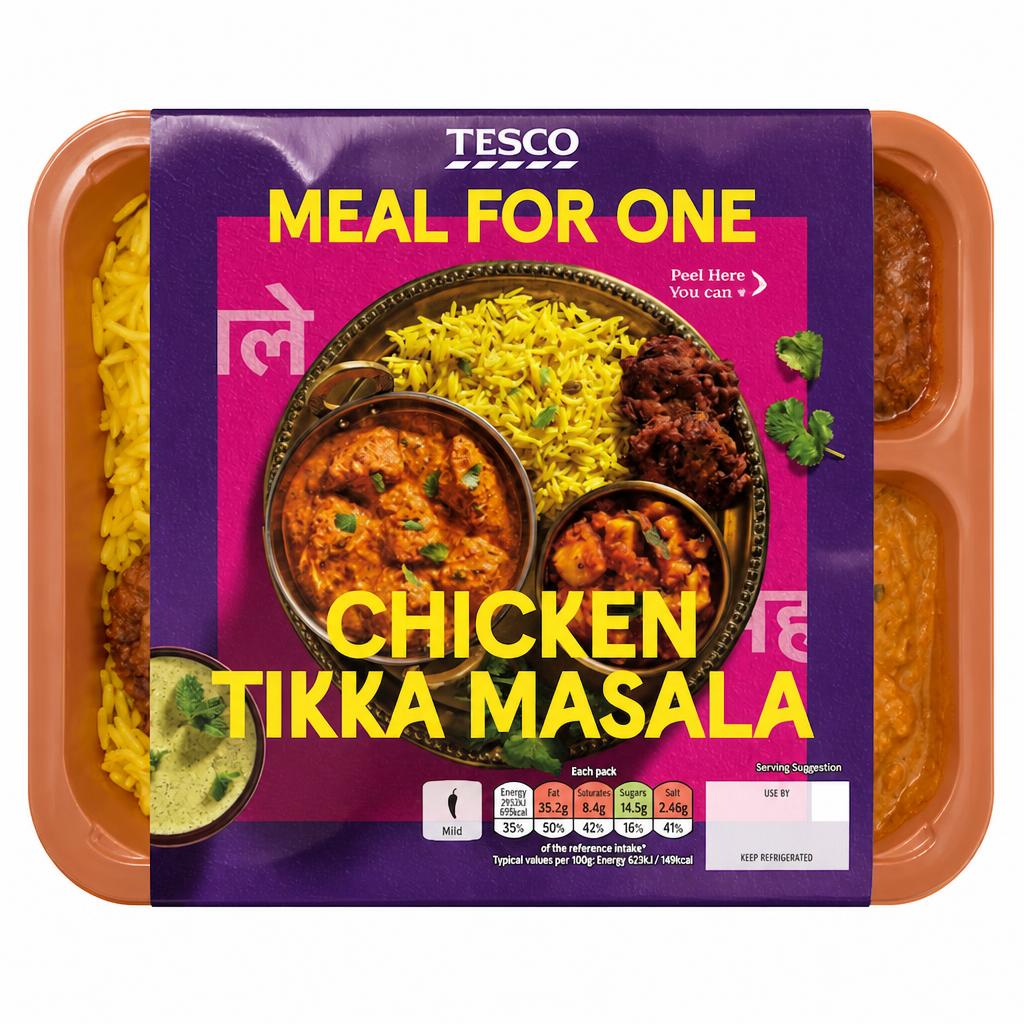 Tesco Chicken Tikka Masala Meal For One 500g
