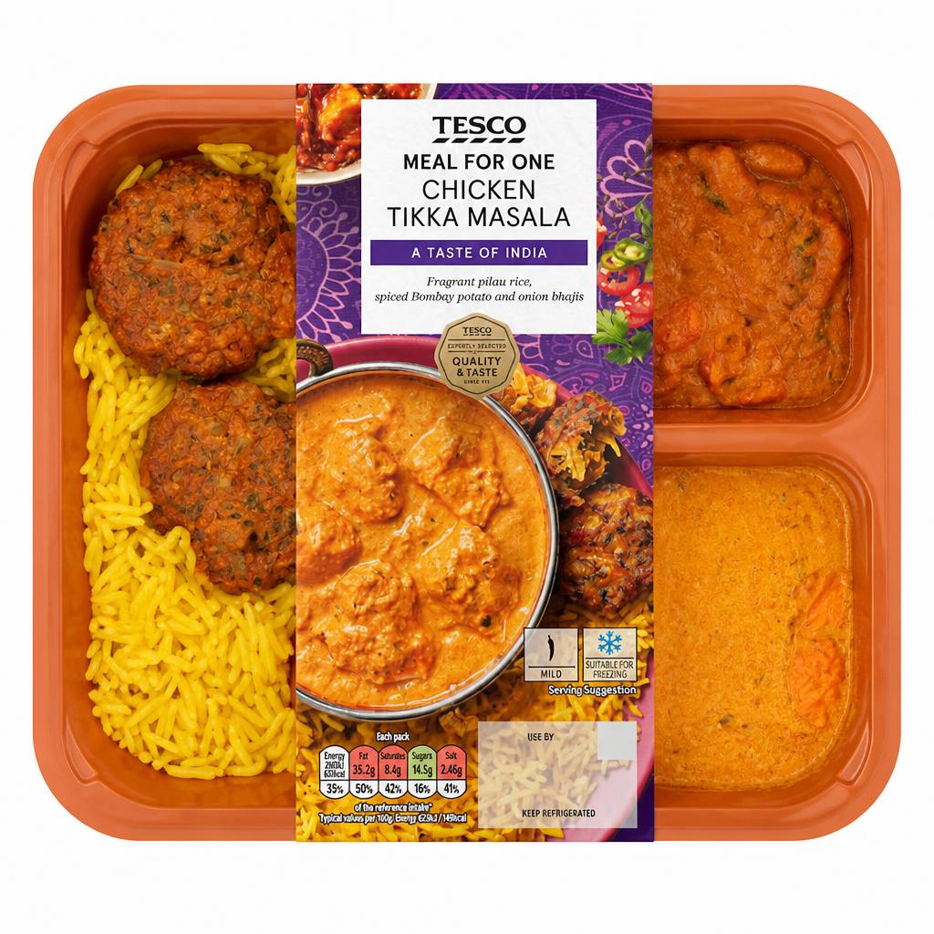 Tesco Chicken Tikka Masala Meal For One 500g