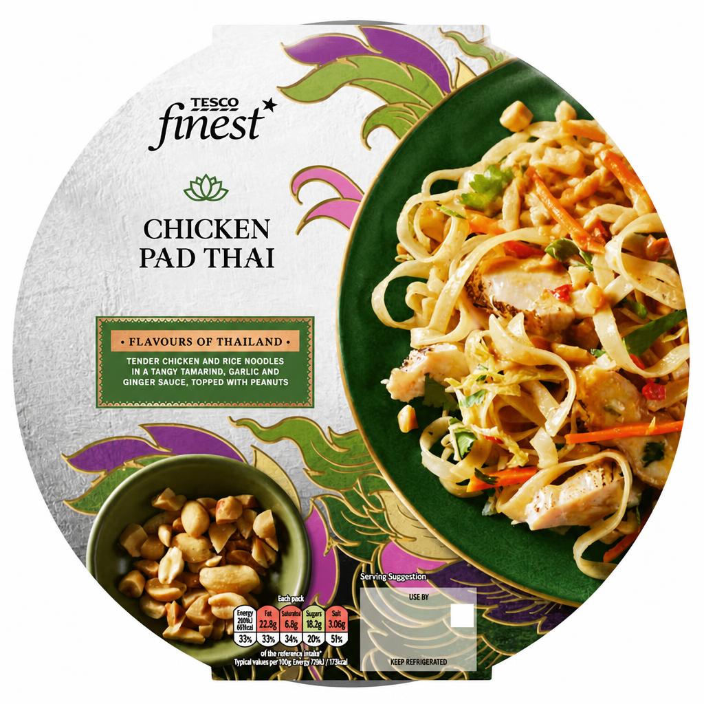 Tesco Finest Chicken Pad Thai 380G